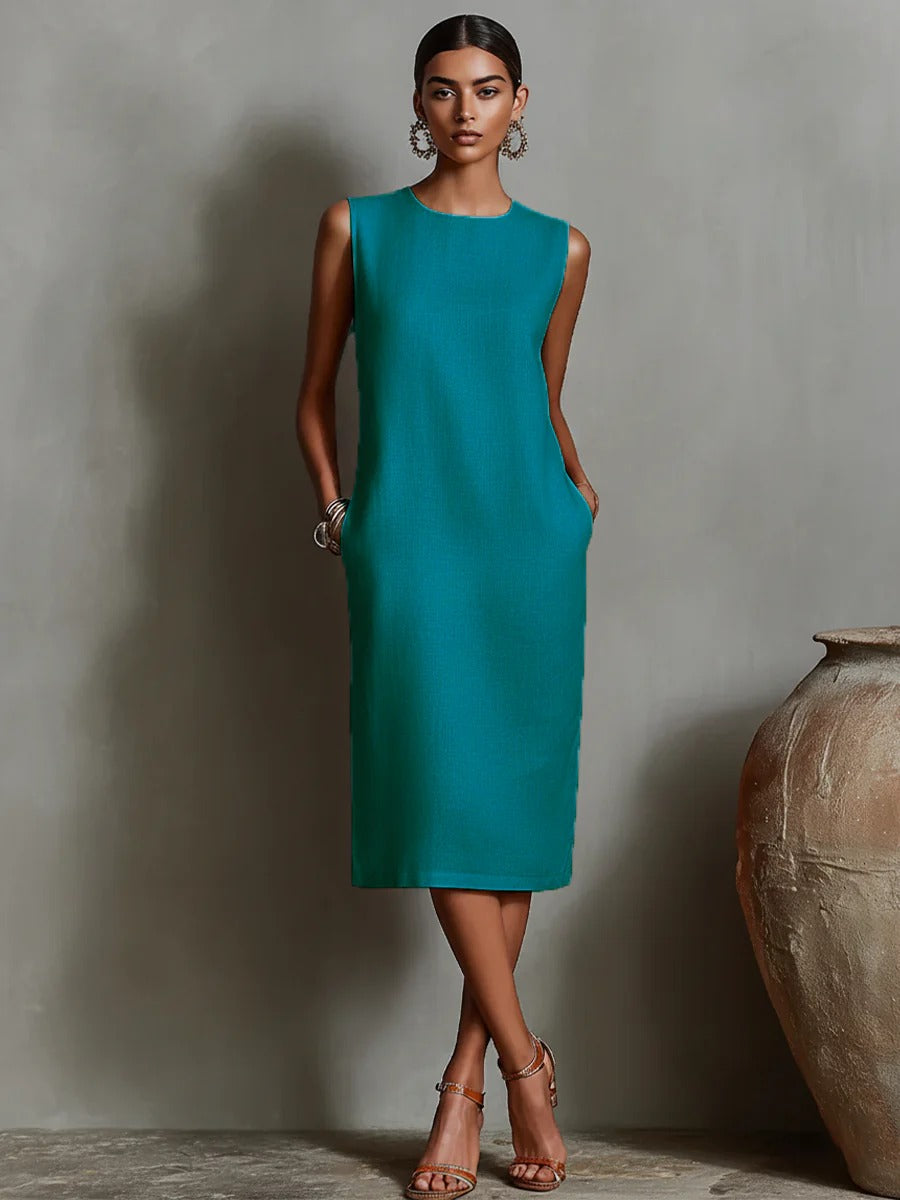 Zulema | Vestito midi in Lino