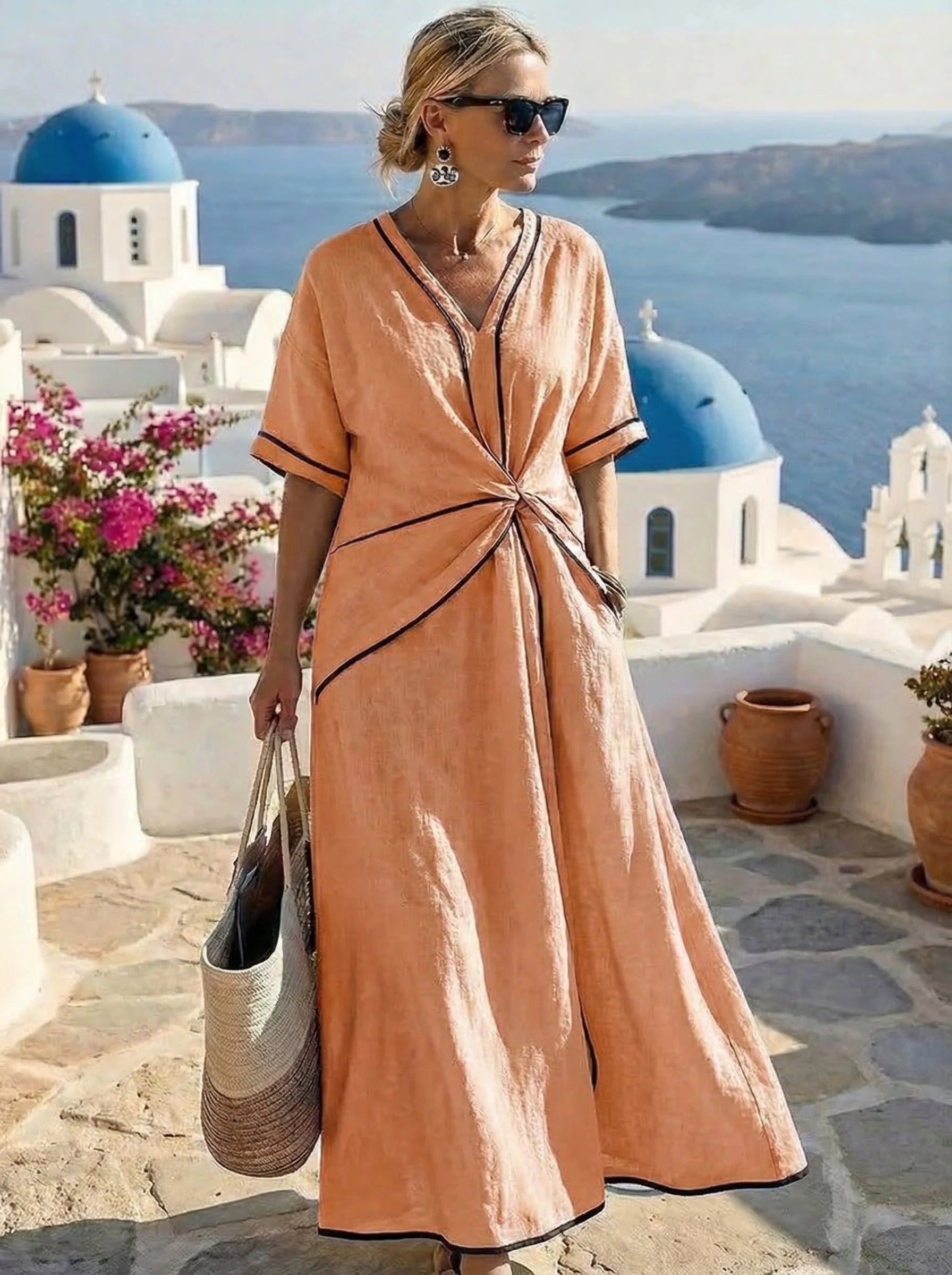Phaedra | Coordinato con Blusa in Seta