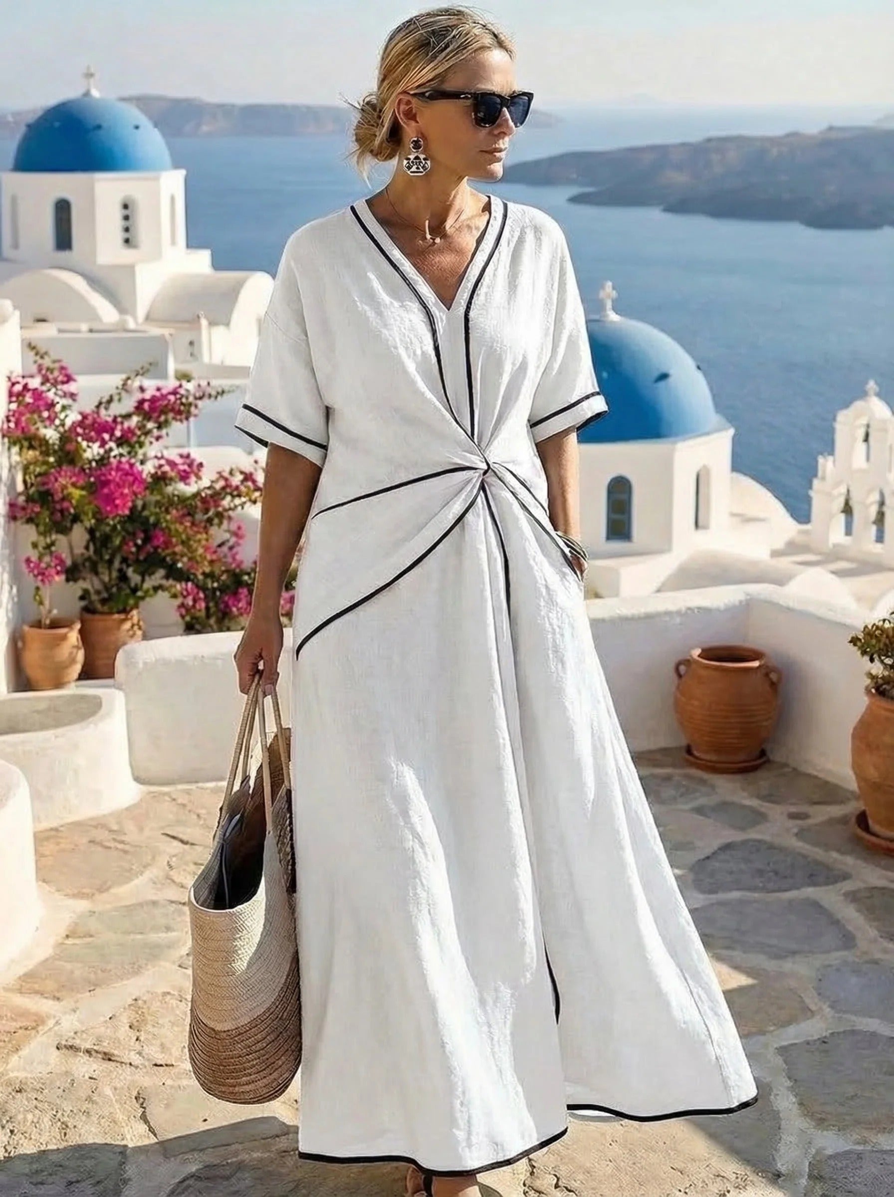 Phaedra | Coordinato con Blusa in Seta