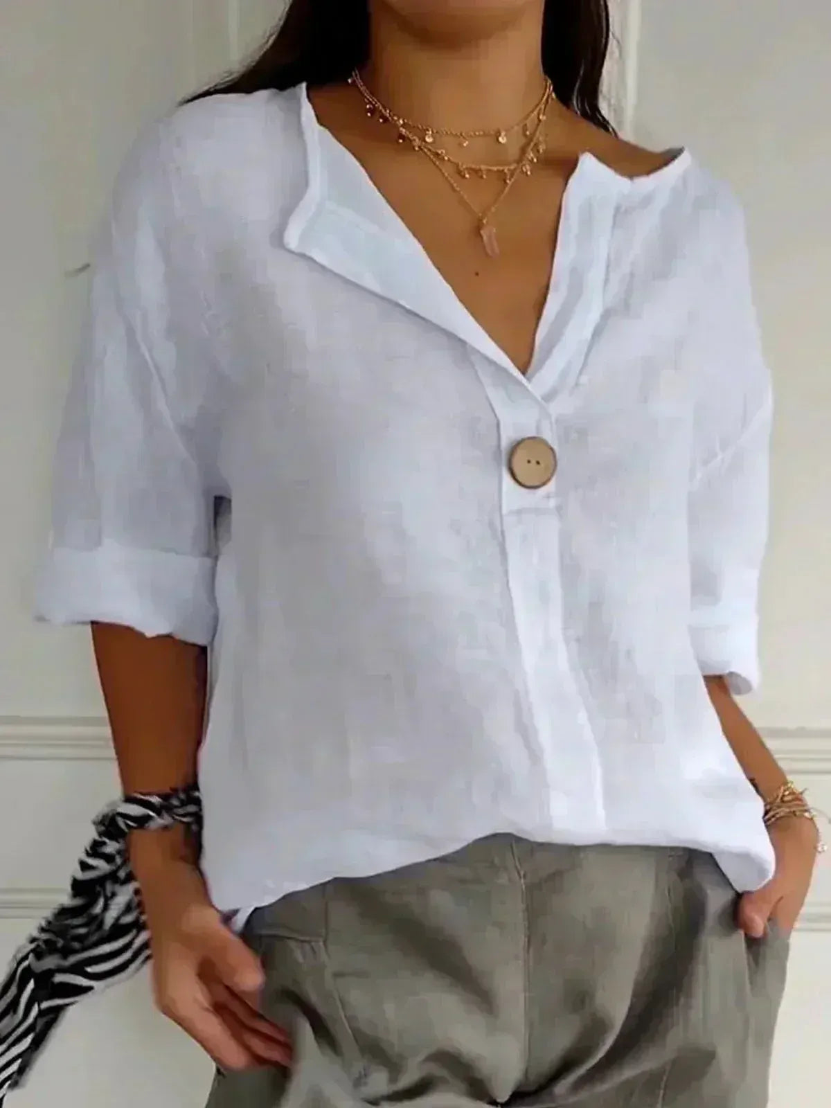 Stella | Blusa estate 100% Seta