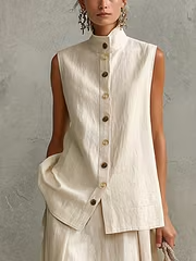 Gemma | Coordinato in seta Gonna + Gilet
