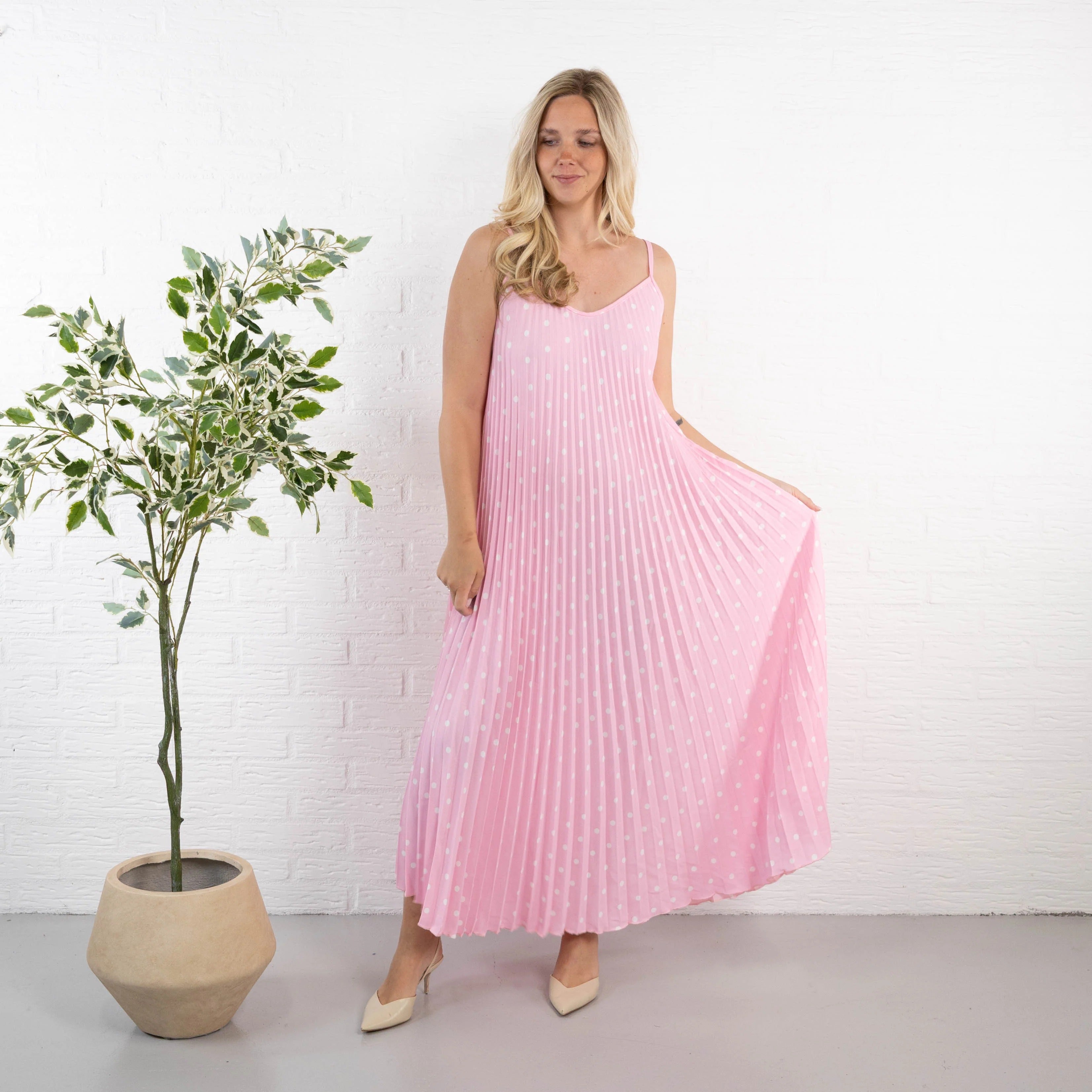 Raquel | Vestito drappeggiato in cotone