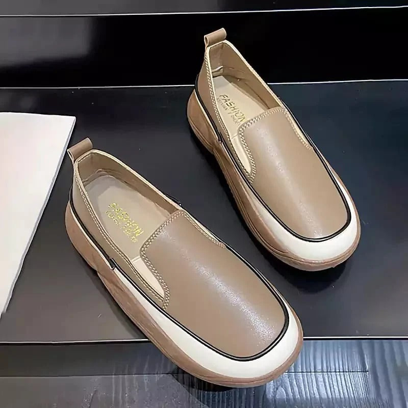 Barbara | Scarpe modello mocassino con plateau comodo