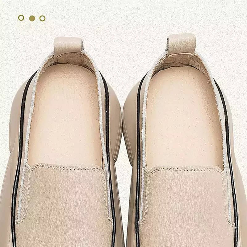 Barbara | Scarpe modello mocassino con plateau comodo