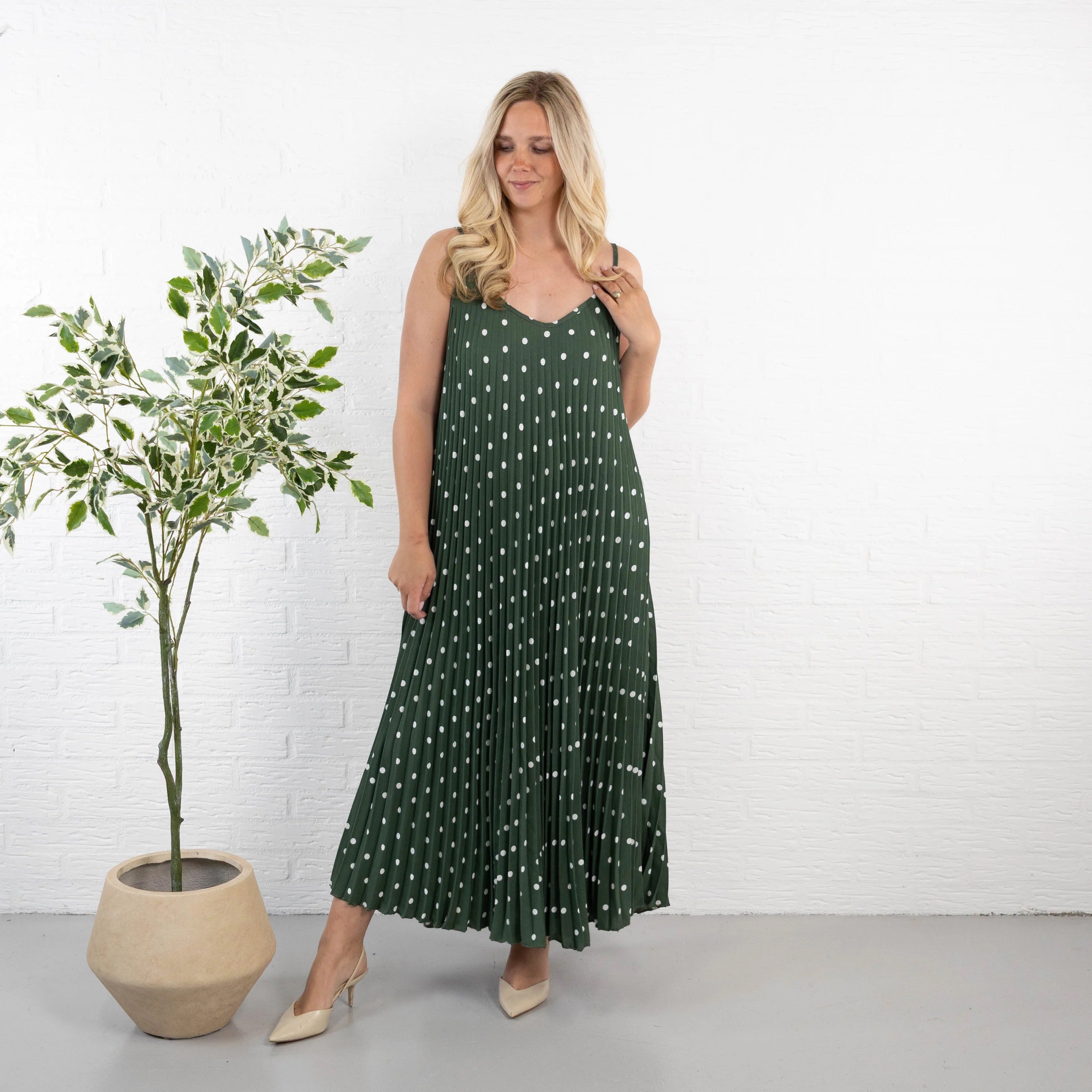 Raquel | Vestito drappeggiato in cotone