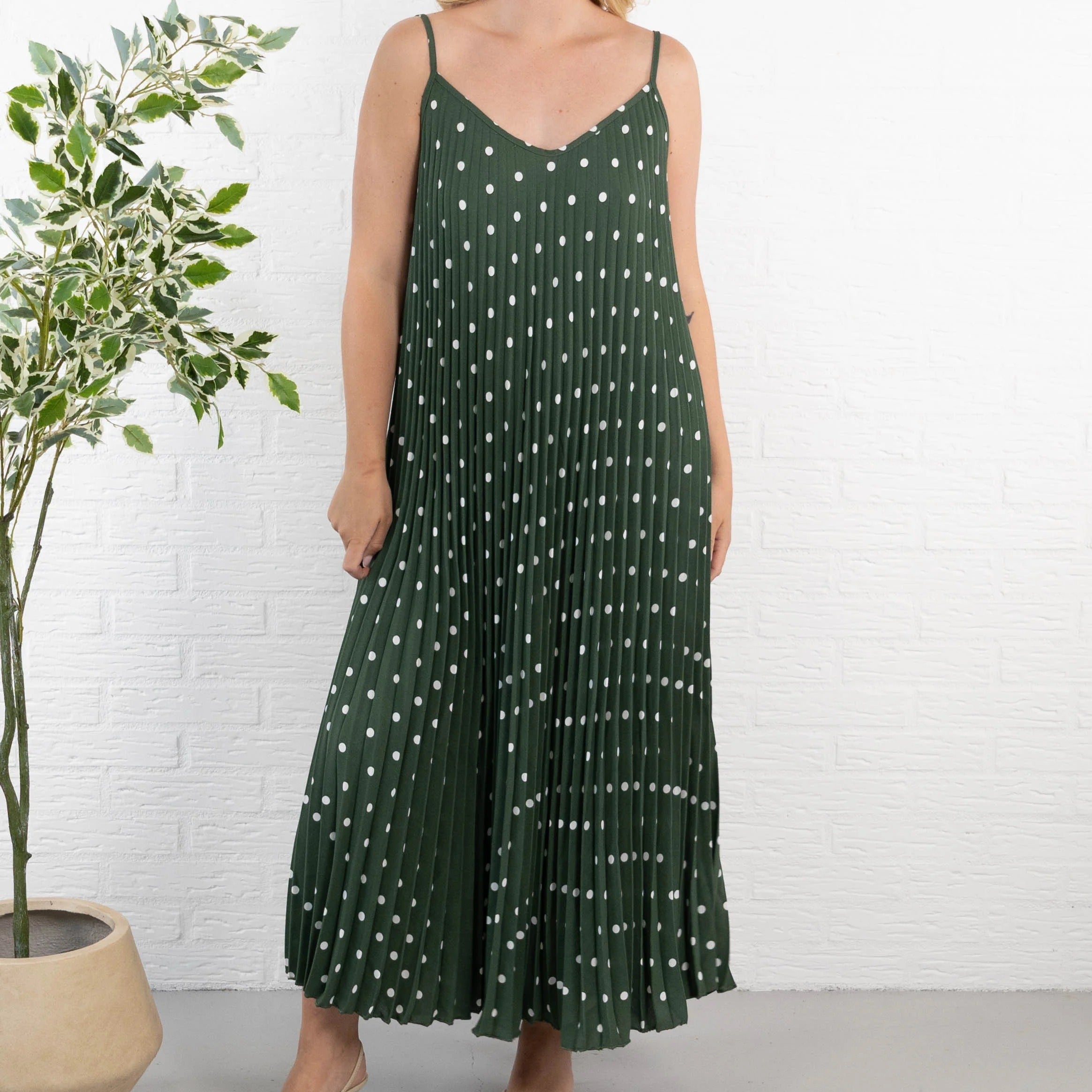 Raquel | Vestito drappeggiato in cotone