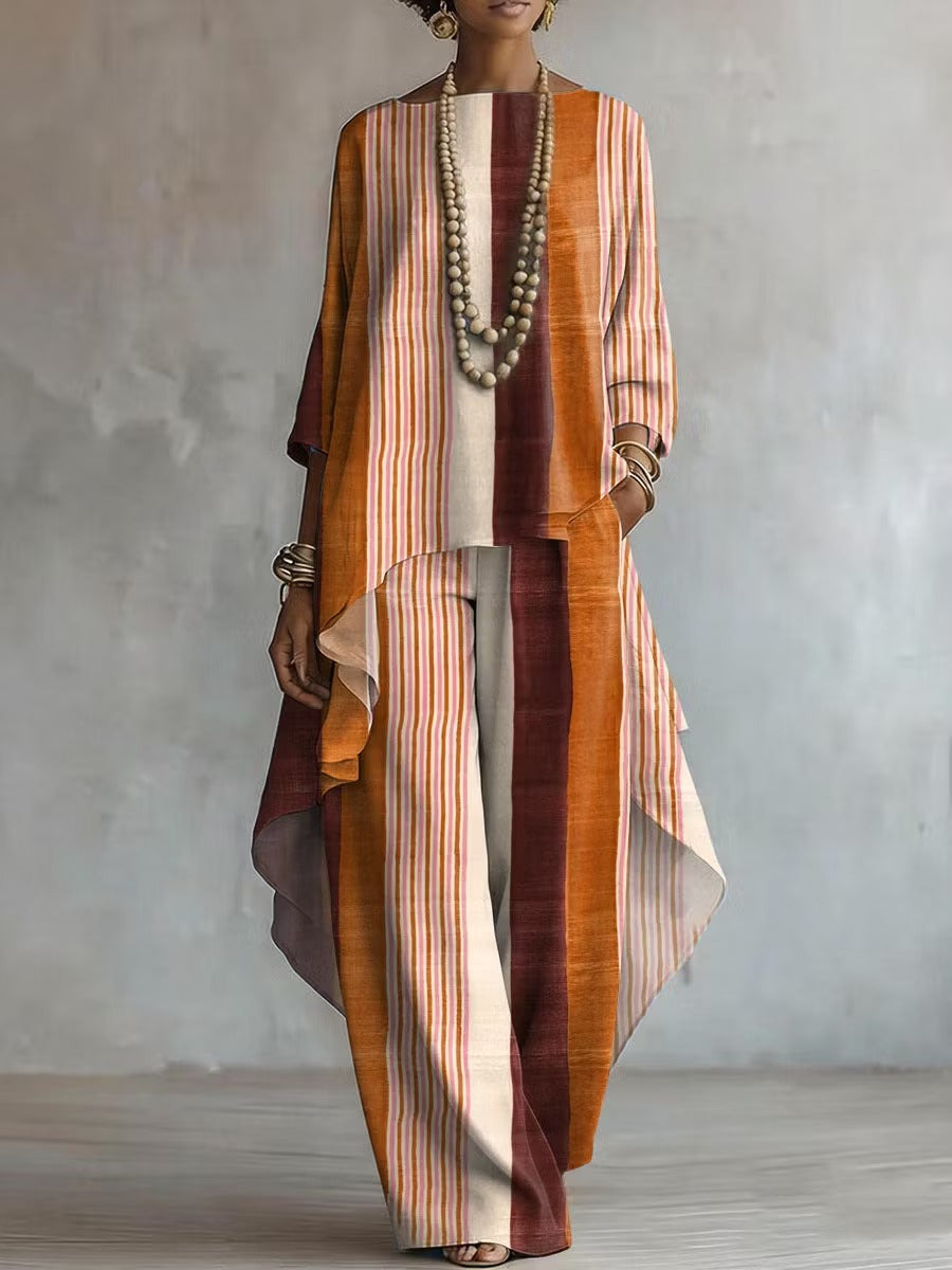 Erica | Coordinato multicolor in pura Seta