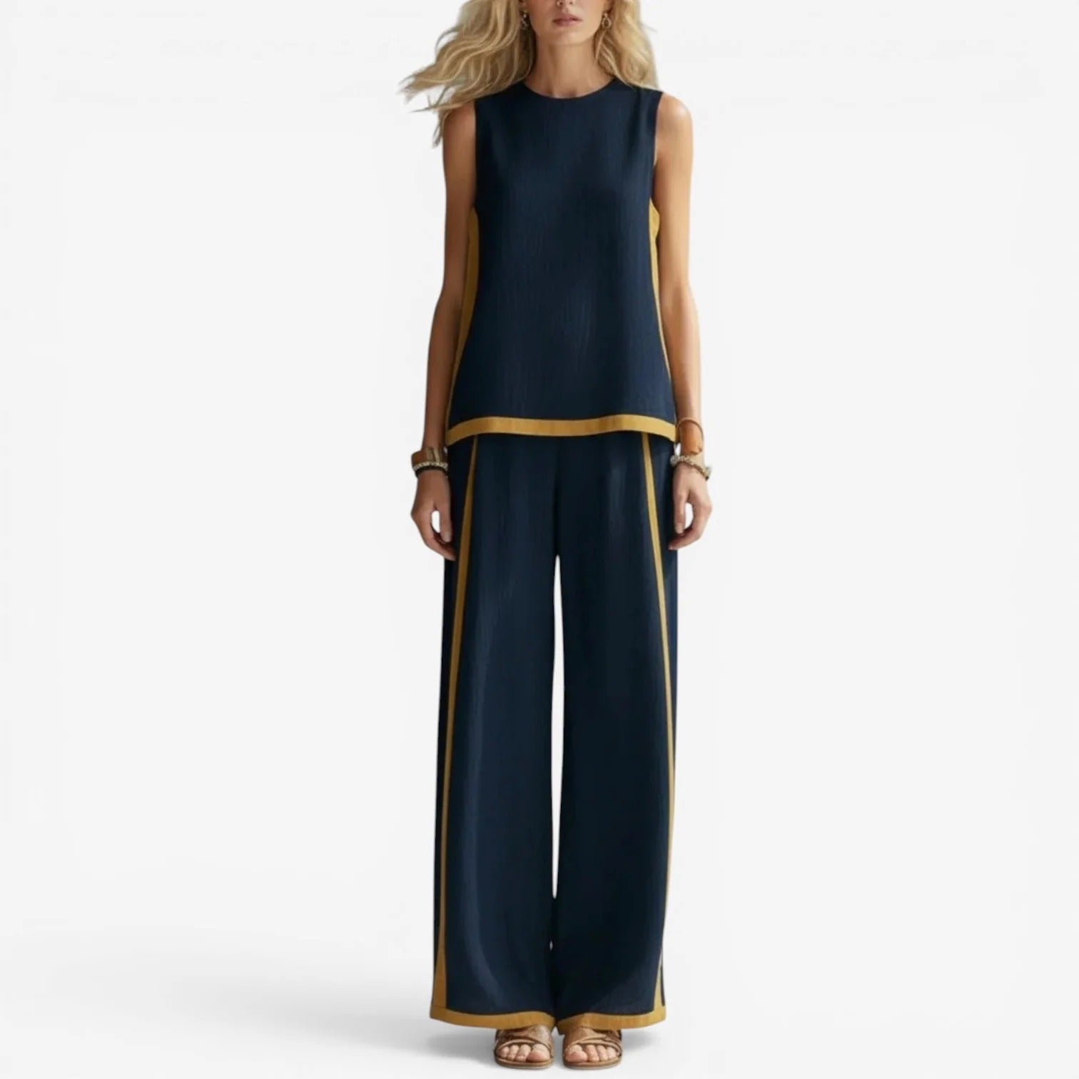 Bianca | Coordinato minimal chic in satin fluido