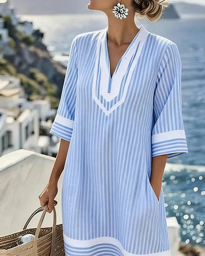 Nausica | Vestito corto 100% Cotone