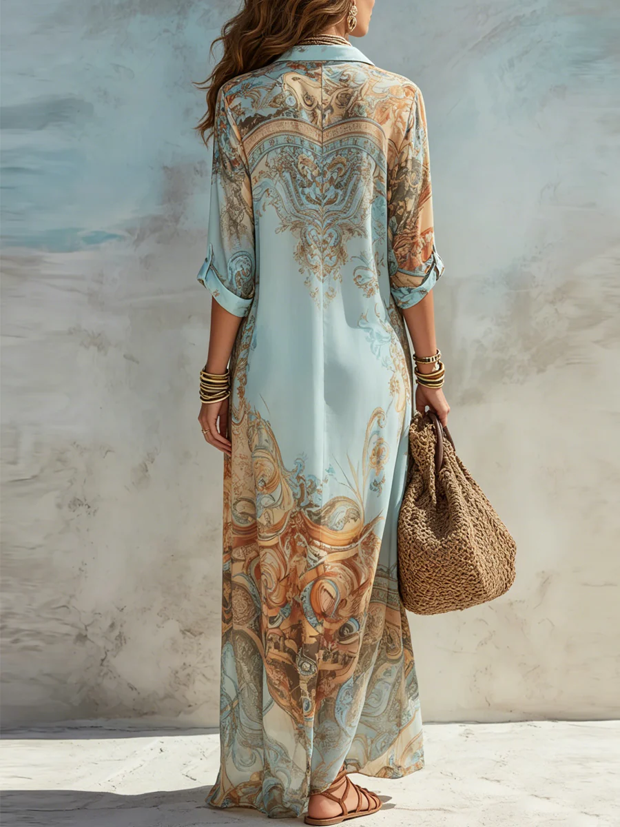 Emma | Abito Lungo in Chiffon
