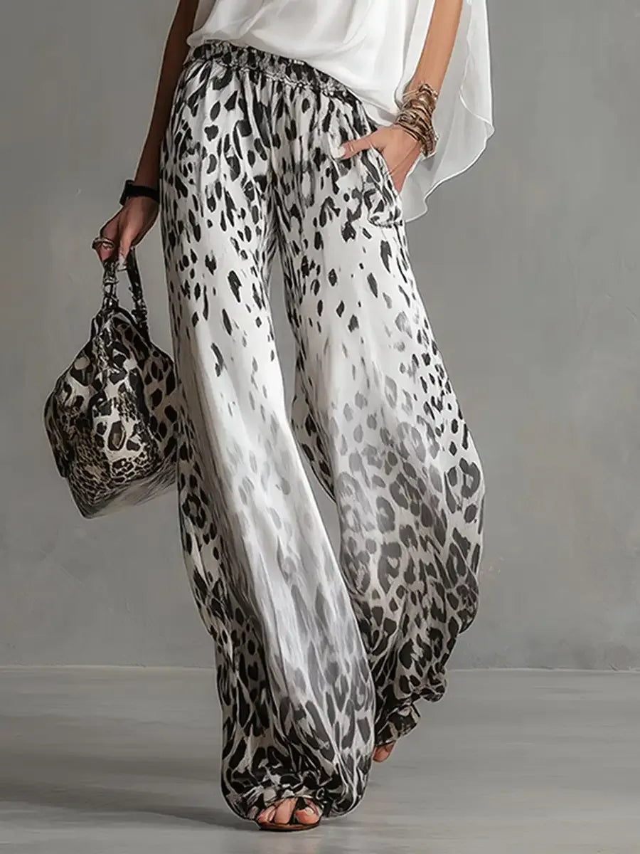 Nicole | Coordinaro Flowly pantalone Wide leg + Blusa