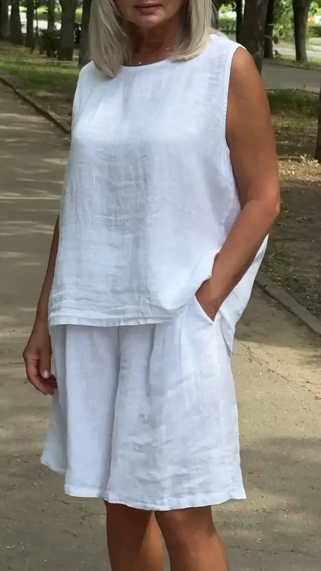 Anna | Coordinato Casual 100% Lino