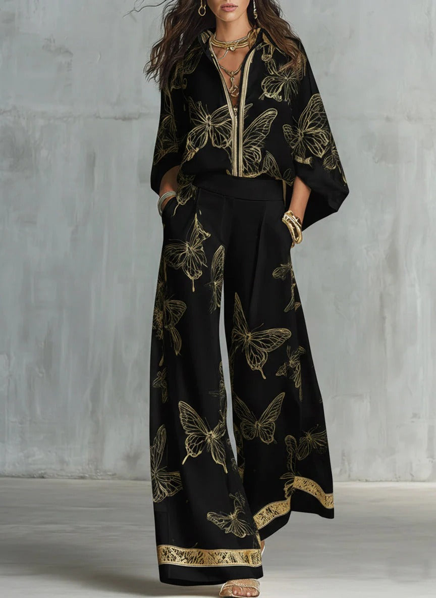 Mara | Coordinato Butterfly in Cotone