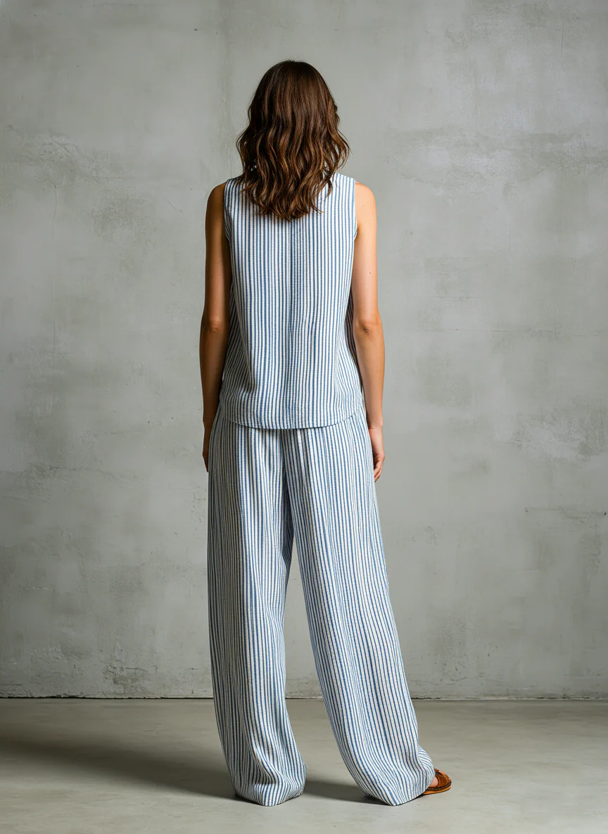 Teresa | Coordinato in puro cotone a costine