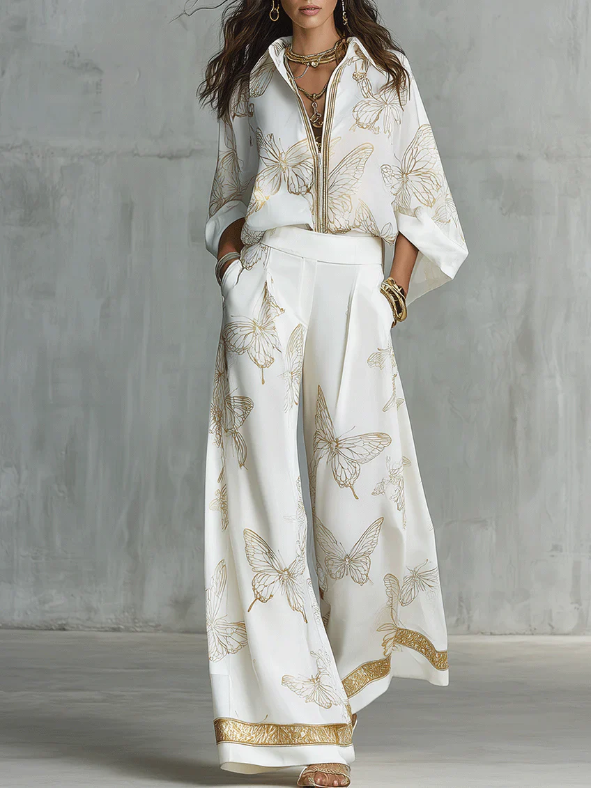 Mara | Coordinato Butterfly in Cotone
